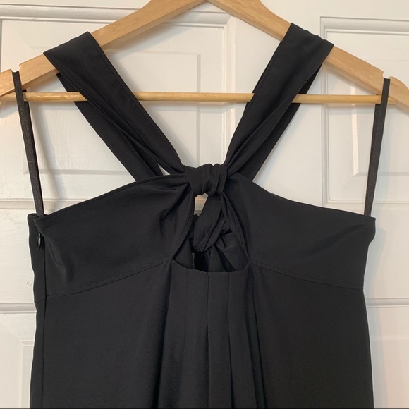 Cynthia Steffe Silk Halter Twist Little Black LBD - Picture 10 of 16